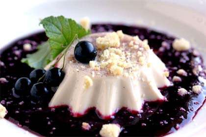 dessert zwarte bes